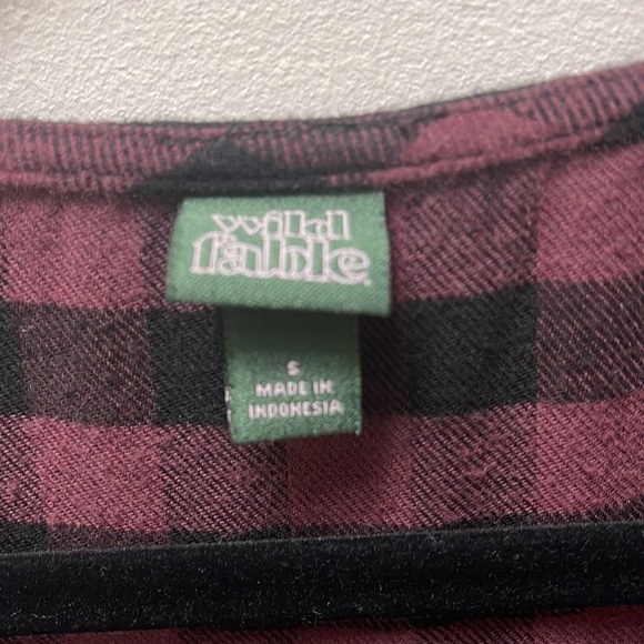 White fable plaid dress - Picture 2 of 3